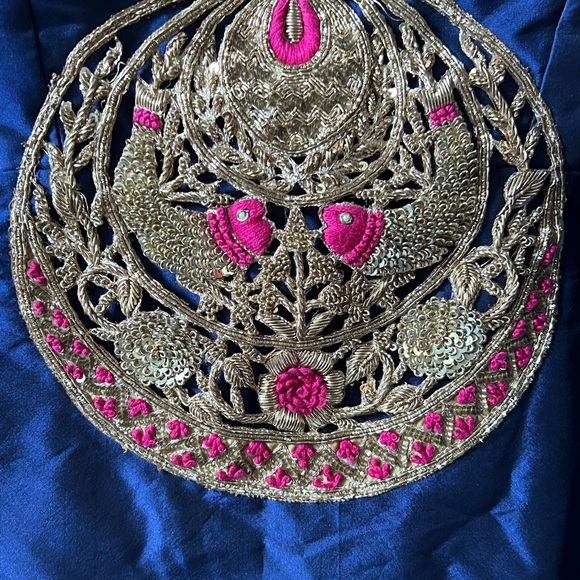 Sold).  Desiner heavy long dress - Picture 3 of 4